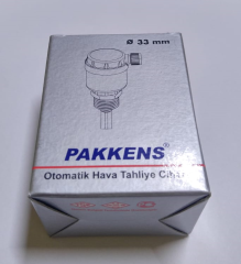 Pakkens 1/2'' Otomatik Hava Purjörü , Hava Tahliye Cihazı
