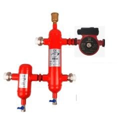 FRS 25/80 Pompalı Hazır Denge Kabı ( Q65 )+ Tortu Tutuculu +Rakorlu