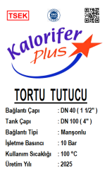 Tortu Tutucu 1 1/2''  , Tortu Ayırıcı DN 40