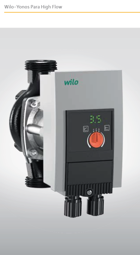 Wilo Yonos Para HF 25/10 Sirkülasyon Pompası
