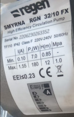 Regen RGN 32/10 FX Frekans Kontrollü Sirkülasyon Pompası