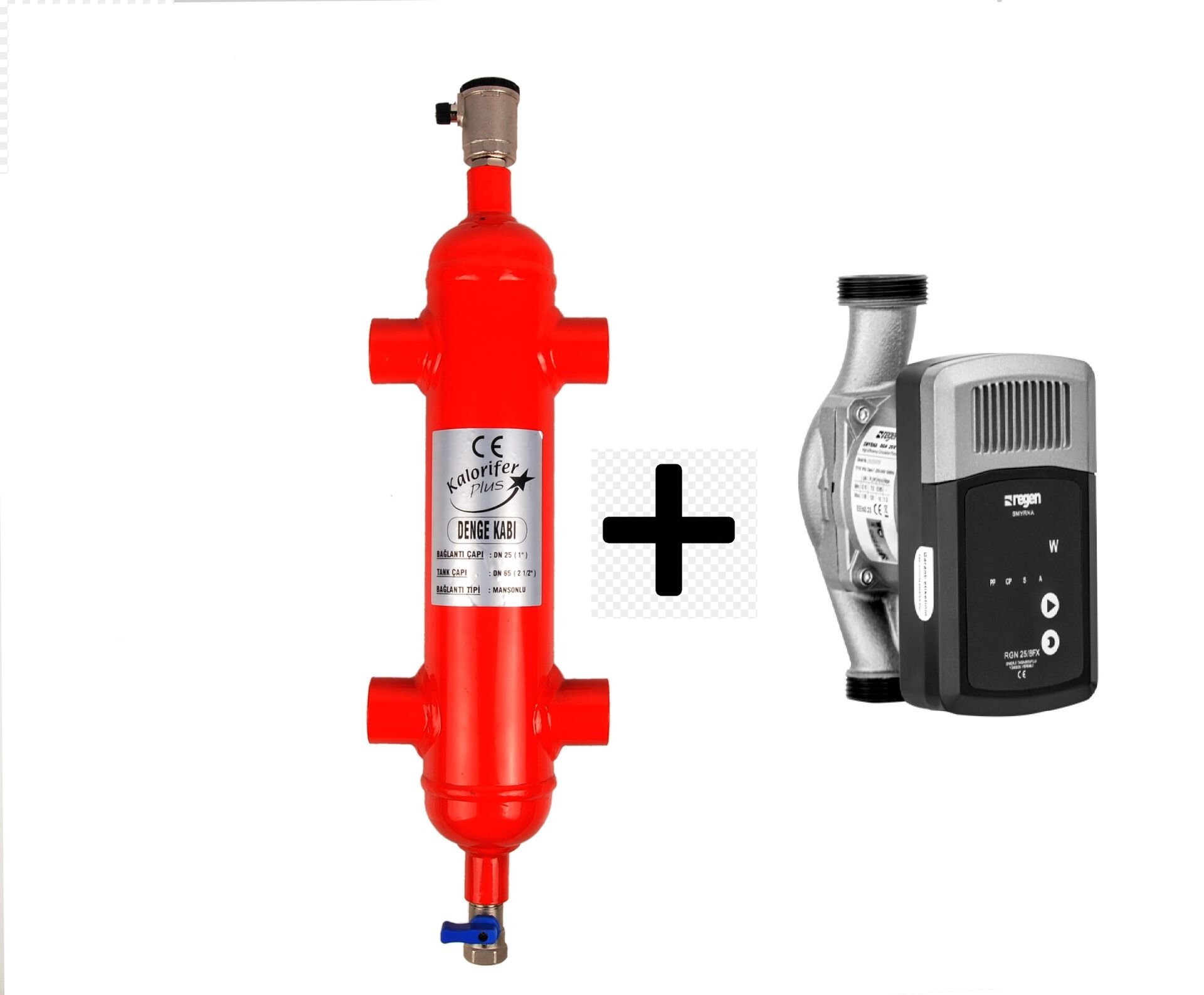 Regen 25/8 FX  Pompalı Hazır Denge Kabı