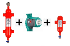 Taifu 25/80 Pompalı Hazır Denge Kabı + Tortu Tutucu