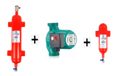 Taifu 32/80 Pompalı Hazır Denge Kabı Tortu Tutuculu