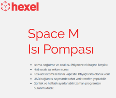 Hexel Space M Monoblok Isı Pompası