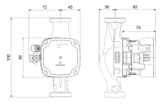 Grundfos UPM3 AUTO 25-70 130
