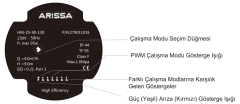 Arisa 25/9 Pompalı ,  Tortu Tutuculu Hazır Denge Kabı Seti