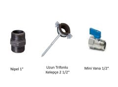 FRS 25/80 Pompalı Hazır Denge Kabı ( Q65 )+ Tortu Tutuculu +Rakorlu