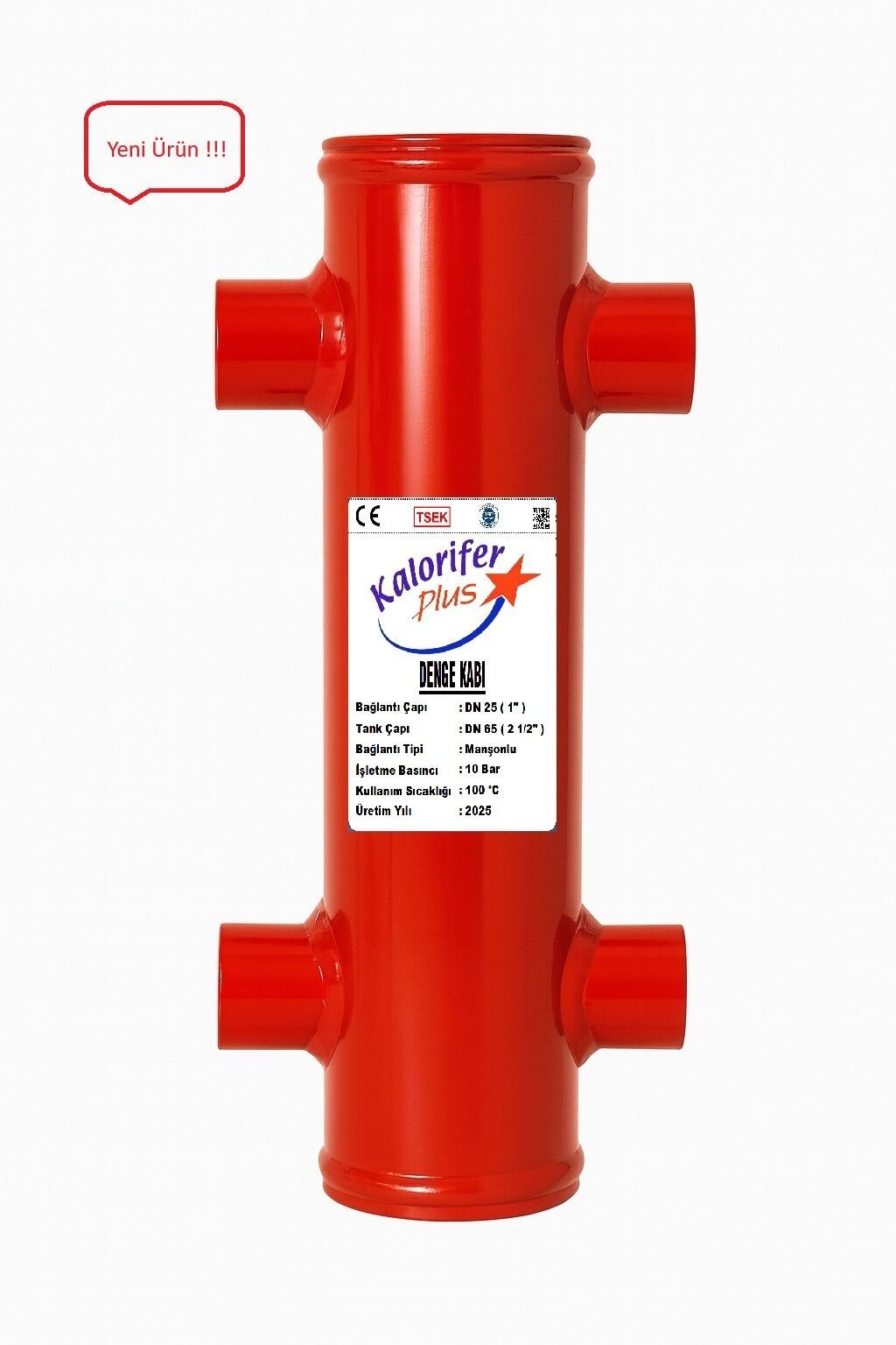 Denge Kabı 1'' (DN 25) , Q 65 , Yeni Tip